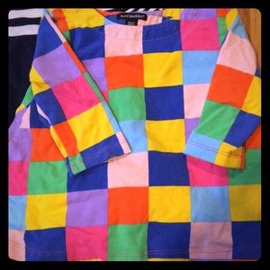 Toddler multi colored shirt